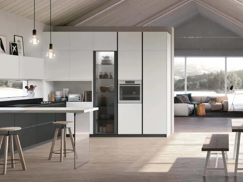 Cucina Moderna Metropolis 07 di Stosa