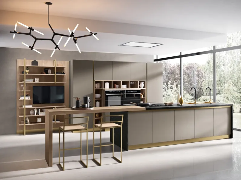 Cucina Moderna con isola Miami 18 di Spar