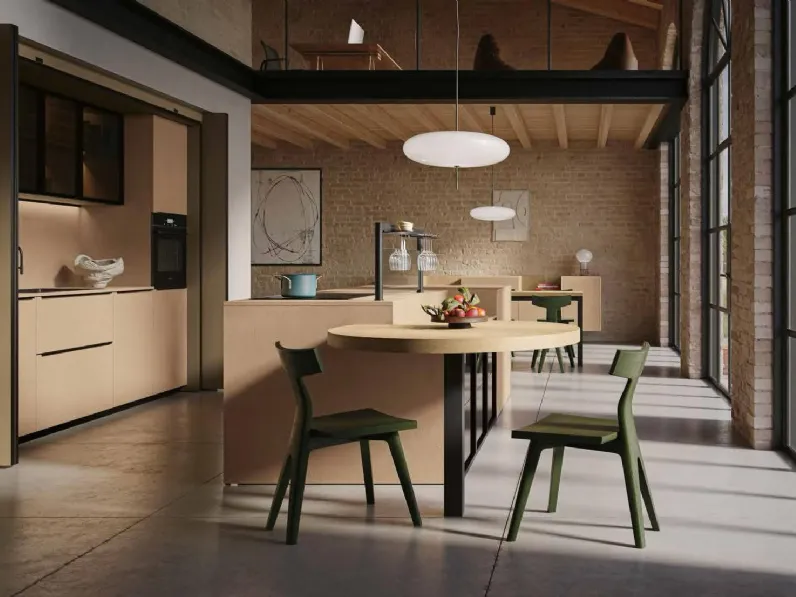 Cucina Moderna con isola MK09 di Gentili Cucine