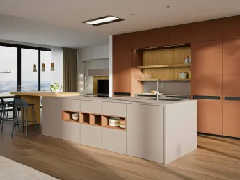 Scopri la cucina moderna con isola MK01 di Gentili Cucine