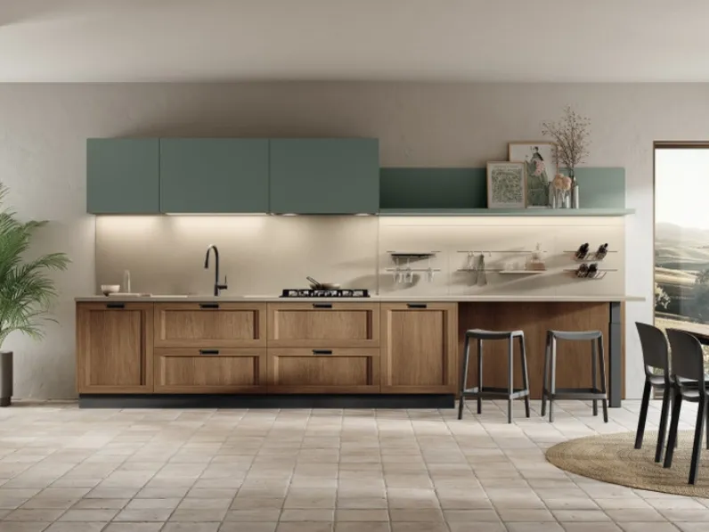 Cucina Moderna ad angolo Moda 05 di Scavolini