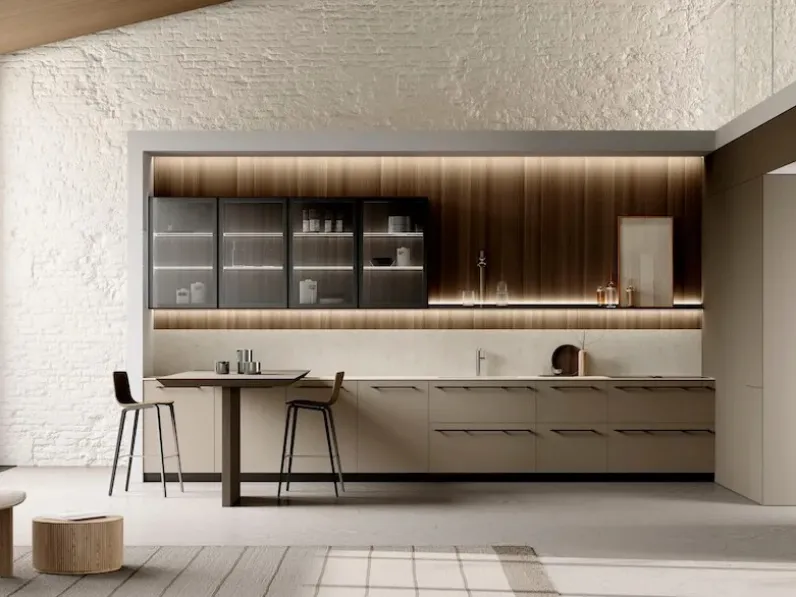 Cucina Moderna Modula Composizione 05 di Febal Casa