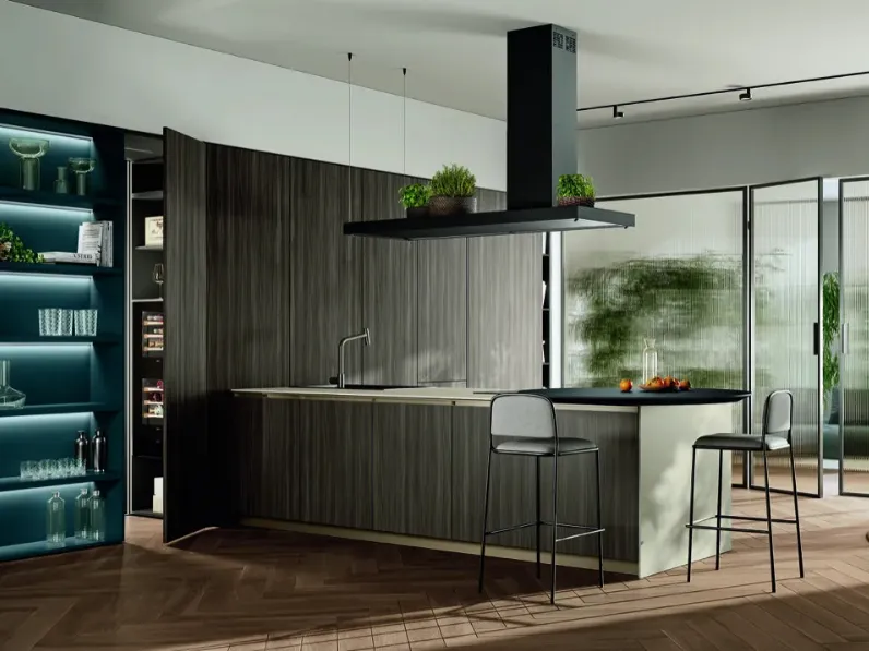 Cucina Moderna Modula Composizione 06 di Febal Casa