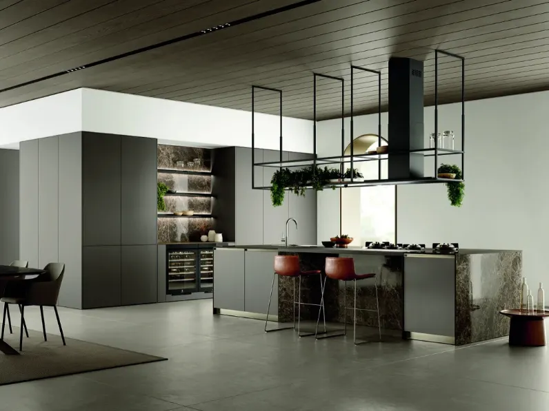 Cucina Moderna Modula Composizione 07 di Febal Casa