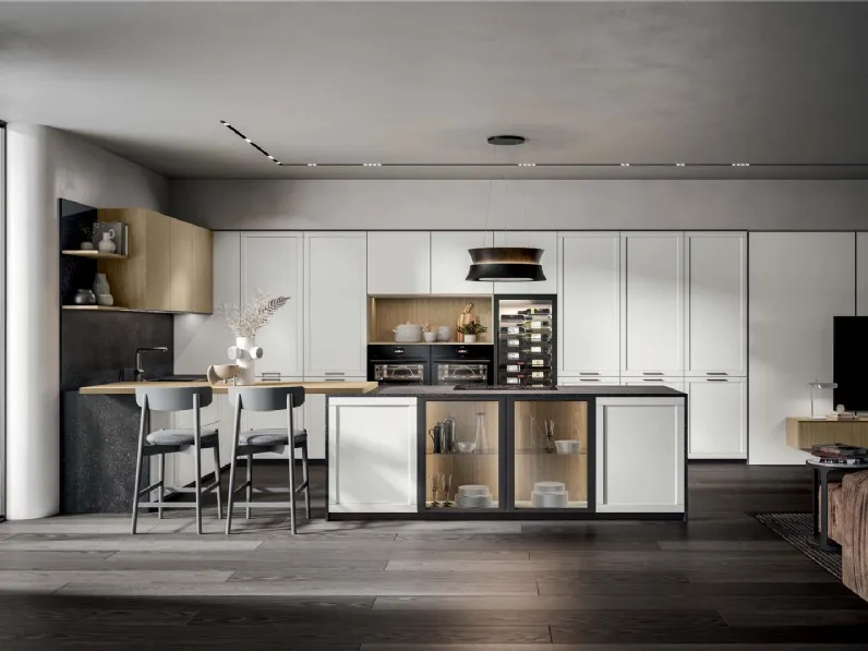 Cucina Moderna Nexa con penisola di Home Cucine