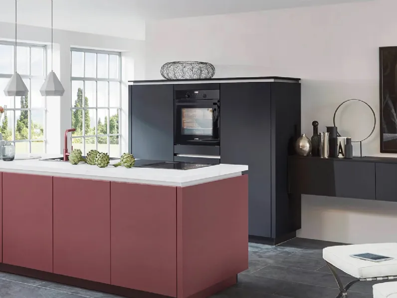 Cucina Moderna con isola Easytouch 963 di Nobilia