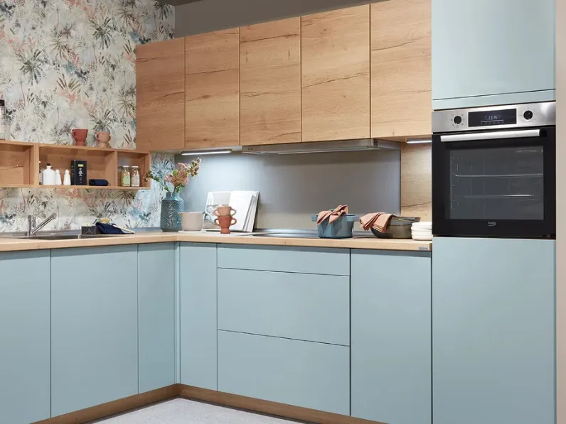 Cucina Moderna angolare Touch 337 di Nobilia