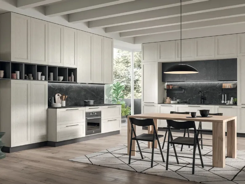 Cucina Moderna angolare Old Line Contemporaneo 06 di Astra