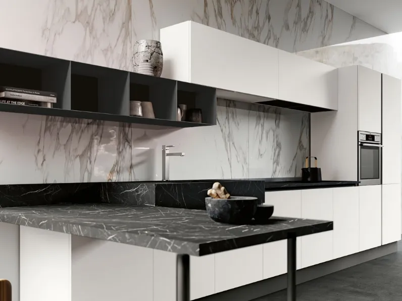Cucina Moderna con penisola Panarea di Imab