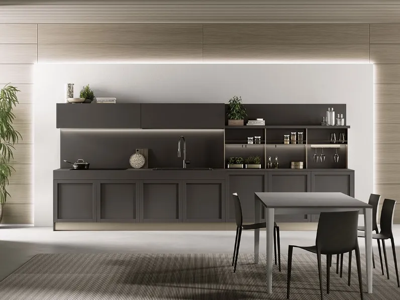 Cucina Moderna ad angolo Penta 11 di Colombini Kitchen