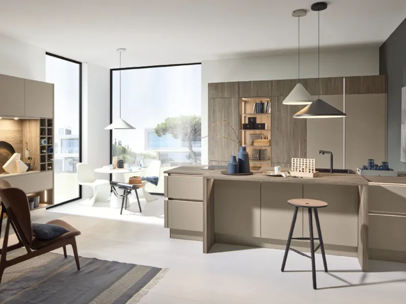 Cucina Moderna Plus Manhattan Lava di Nolte