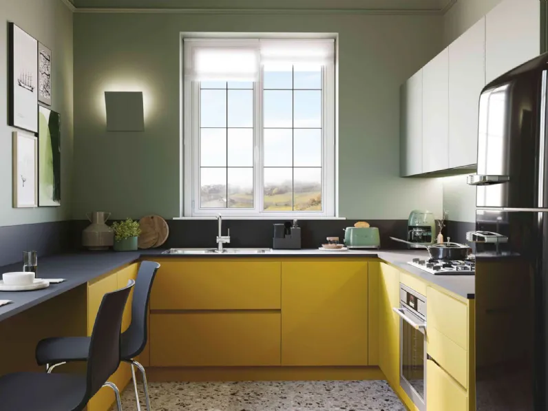 Cucina Moderna Pratica 2405 di La Casa Moderna