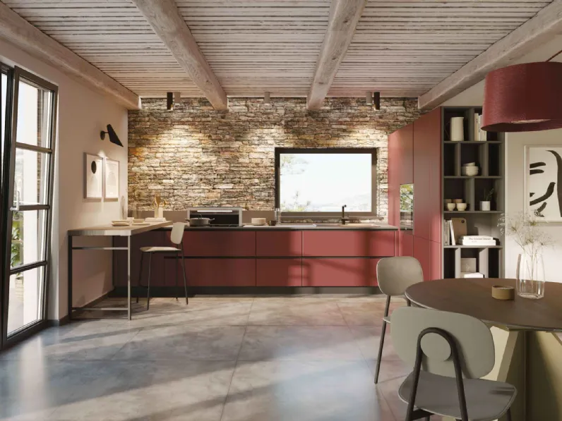 Cucina Moderna Pratica 2410 di La Casa Moderna