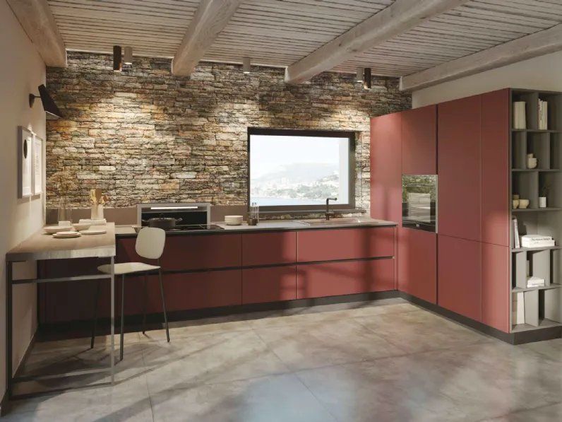 Cucina Moderna Pratica 2410 di La Casa Moderna