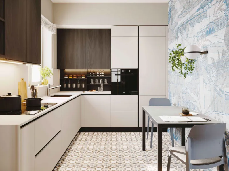 Cucina Moderna Pratica 2419 di La Casa Moderna