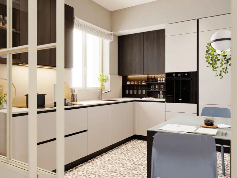 Cucina Moderna Pratica 2419 di La Casa Moderna