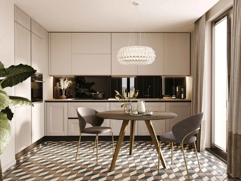 Cucina Moderna angolare Pratica 2502 di La Casa Moderna