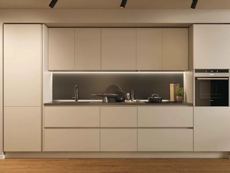 Cucina Moderna lineare Pratica 2506 di La Casa Moderna