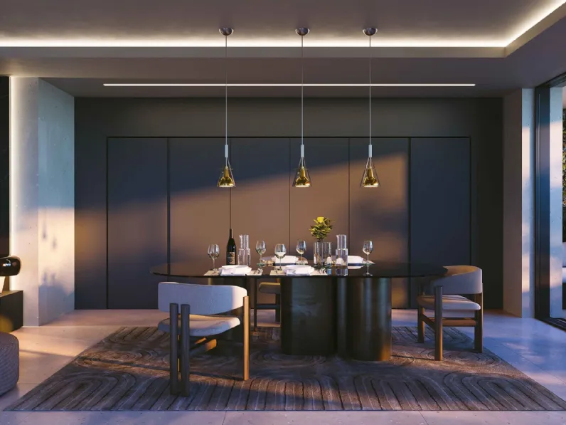 Cucina Moderna lineare Pratica 2516 di La Casa Moderna