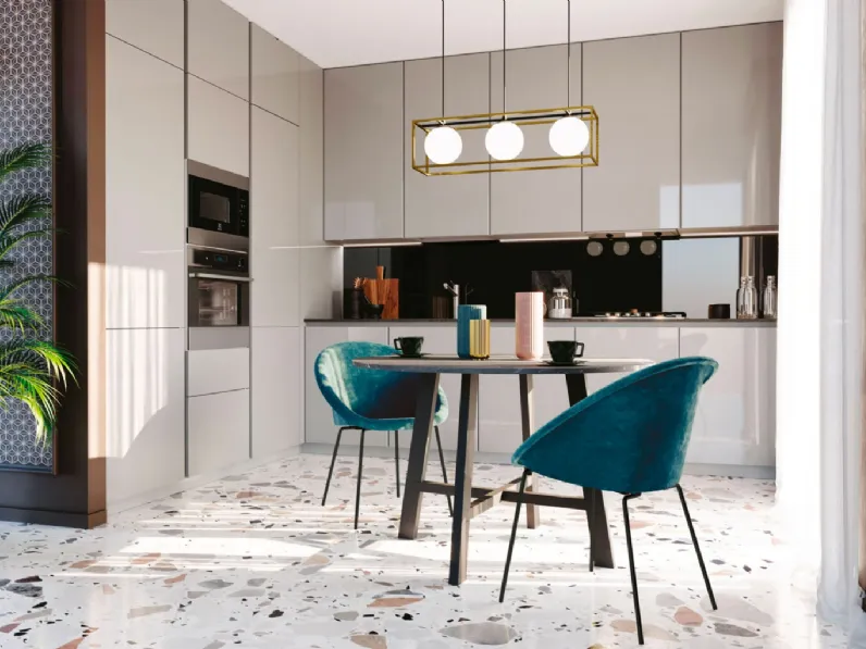 Cucina Moderna angolare Pratica 09 Tag di La Casa Moderna