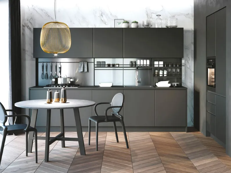 Cucina Moderna Pratica Tag lineare 01 di La Casa Moderna