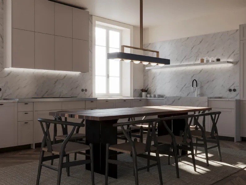 Cucina Moderna Quadra Angolare di Scic