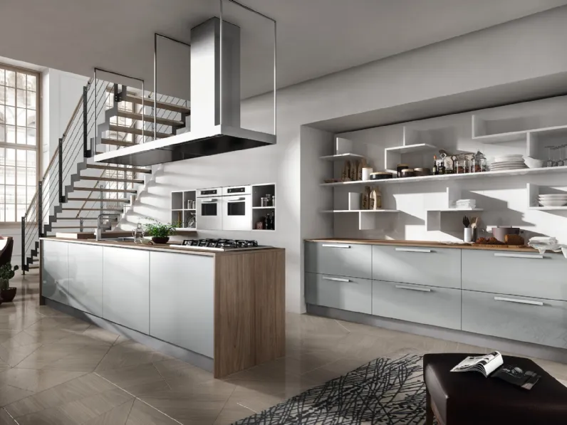 Cucina Moderna Reflexa con penisola di Home Cucine