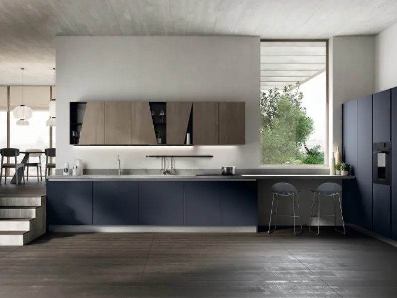 Cucina Moderna angolare Regola 01 di Scavolini