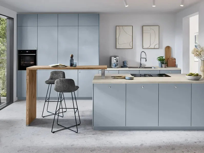 Cucina Moderna con penisola Senso 485 di Nobilia