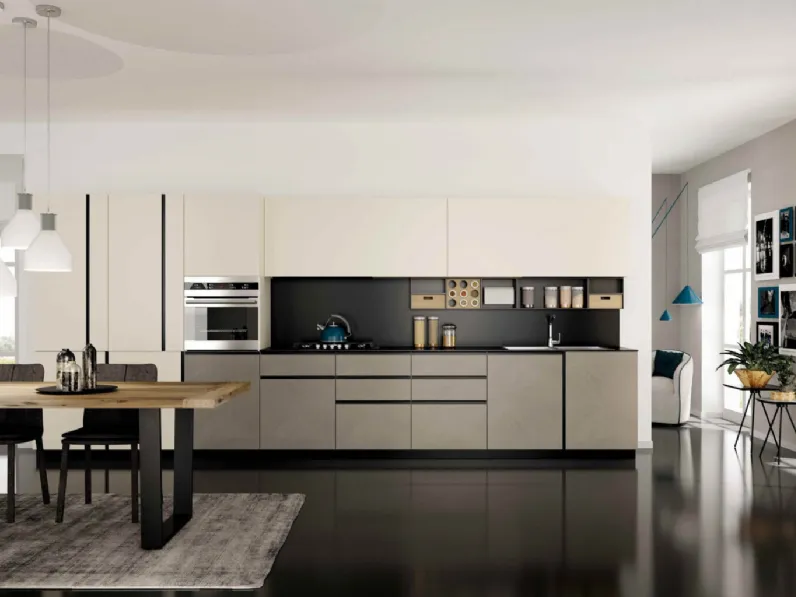 Cucina Moderna Sistematica lineare 03 Tratto di La Casa Moderna