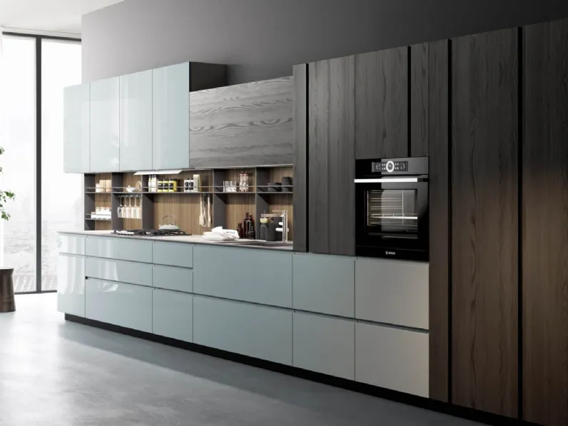 Cucina Moderna Sistematica lineare 04 Tratto di La Casa Moderna