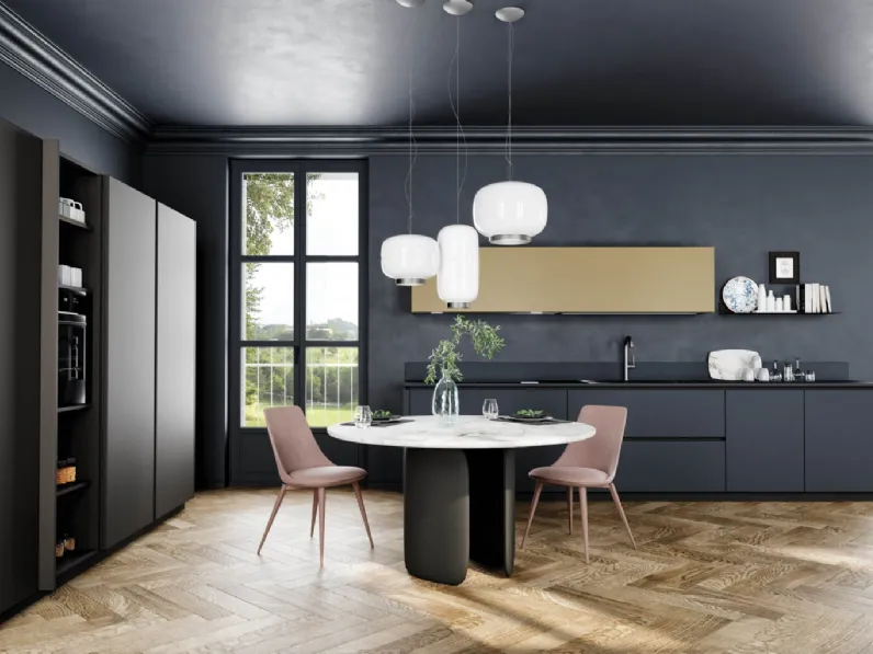 Cucina Moderna Sistematica lineare 06 Pura di La Casa Moderna