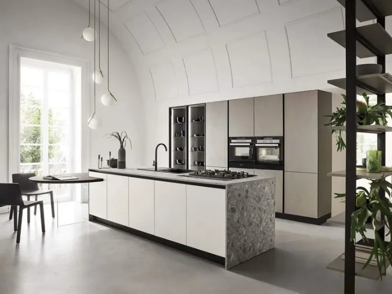 Cucina Moderna con isola Sky 03 Ar-Tre