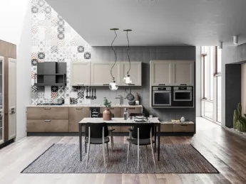 La cucina angolare moderna Smart di Creo è progettata per ottimizzare gli spazi e garantire funziona