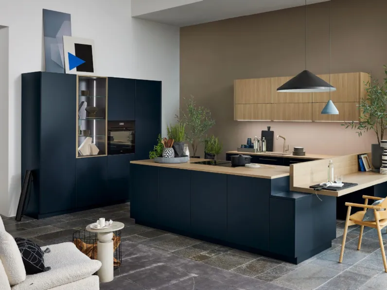 Cucina Moderna Soft Lack Manhattan di Nolte