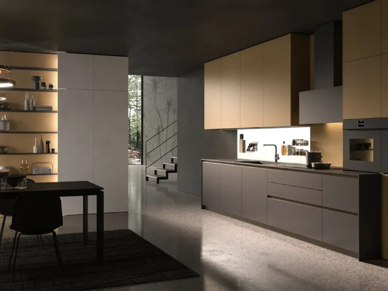 Cucina Moderna lineare SP-22 Moderno 02 di Astra