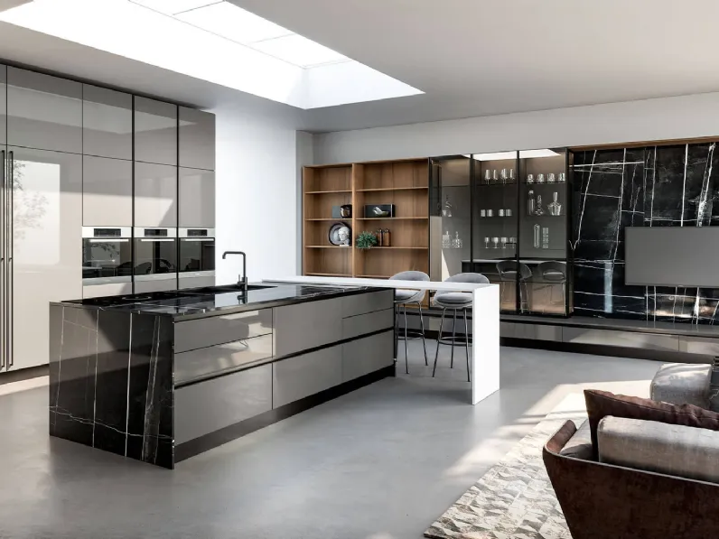Cucina Moderna con isola Maryland 01 di Spagnol Cucine