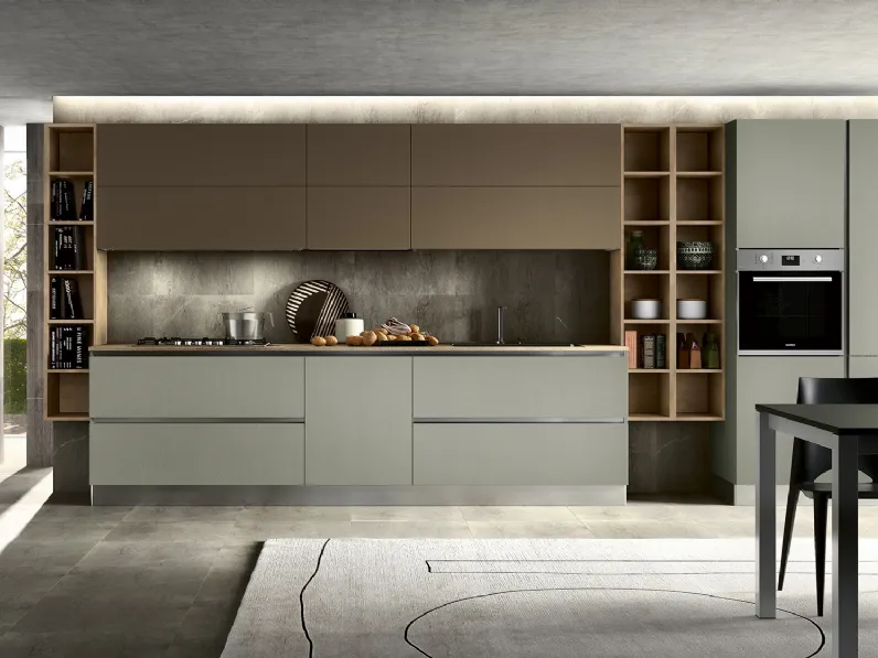Cucina Moderna lineare Stella 01 di Essebi