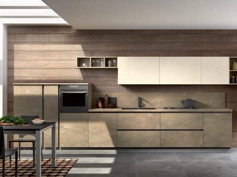 Cucina Moderna lineare Stella 03 di Essebi