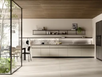 La cucina ad angolo Stilo 01 di Scavolini è un capolavoro di design moderno.