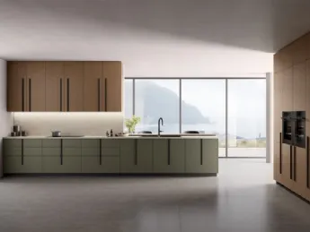 Cucina ad angolo Stilo 05 di Scavolini: design moderno e funzionale.