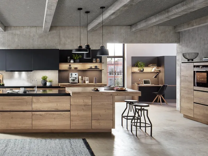 Cucina Moderna con isola Structura 402 di Nobilia