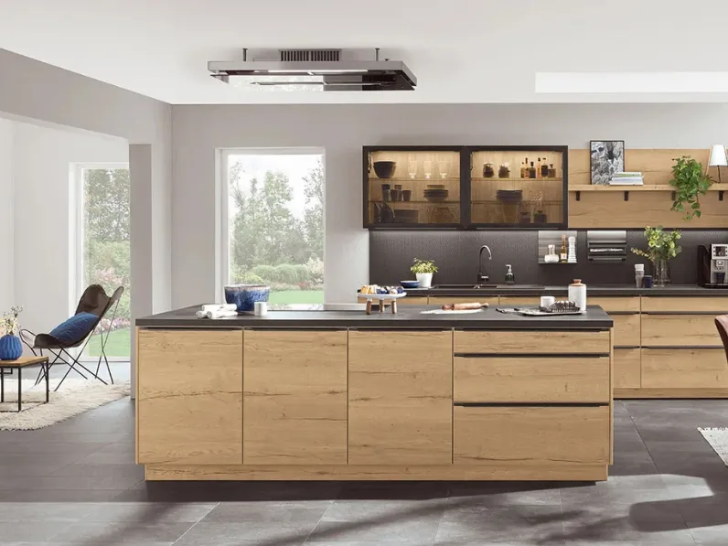 Cucina Moderna con isola Structura 405 di Nobilia