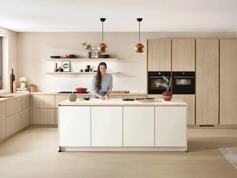 Cucina Moderna con isola Structura 406 di Nobilia