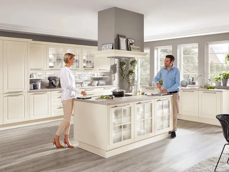 Cucina Moderna con isola Sylt 849 di Nobilia