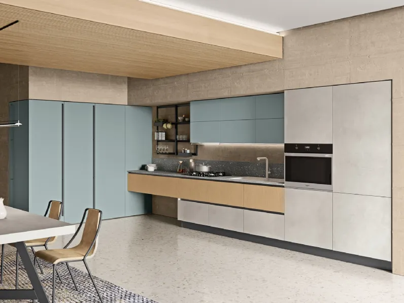 Cucina Moderna angolare Tablet di Creo