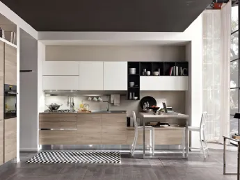 Cucina moderna Tokyo 12 con penisola