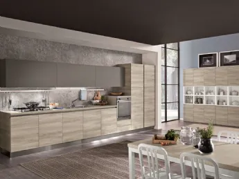 Cucina lineare moderna Tokyo 50 di Spar.