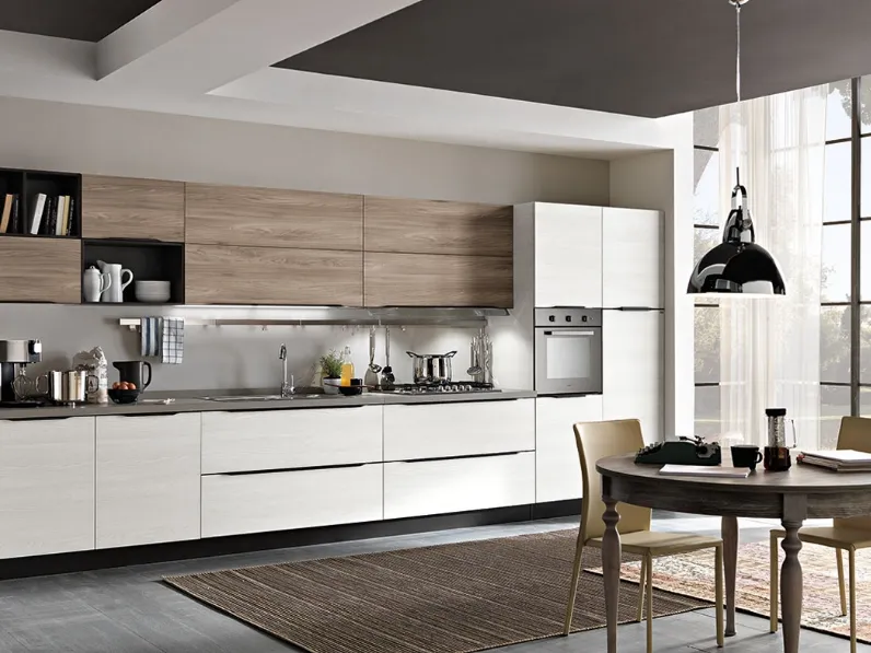 Cucina Moderna lineare Tokyo 16 di Spar