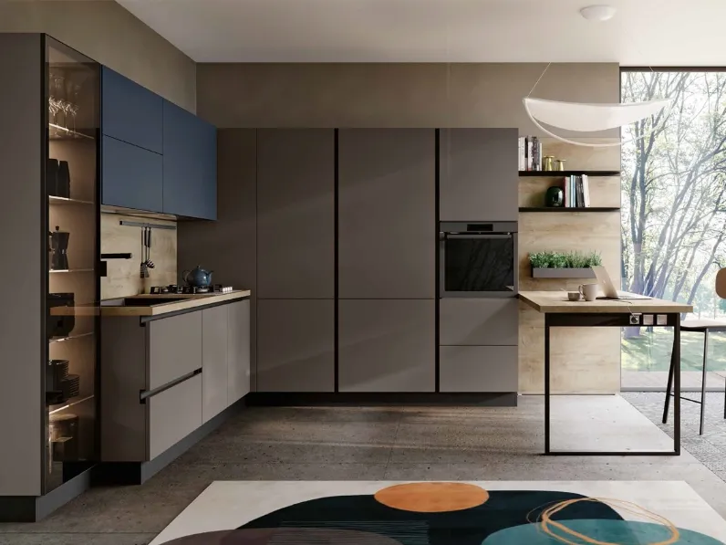 Cucina angolare Moderna Tropea di Imab